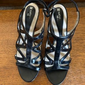 Naturalizer Black Sandals
